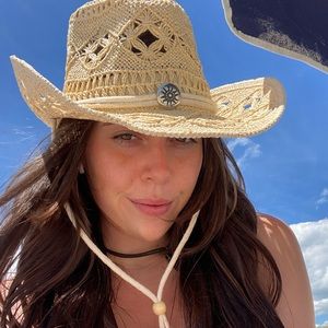 Beach cowboy hat